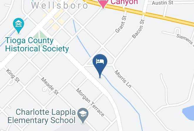Tioga - Goodhart's Inn On Central Maps