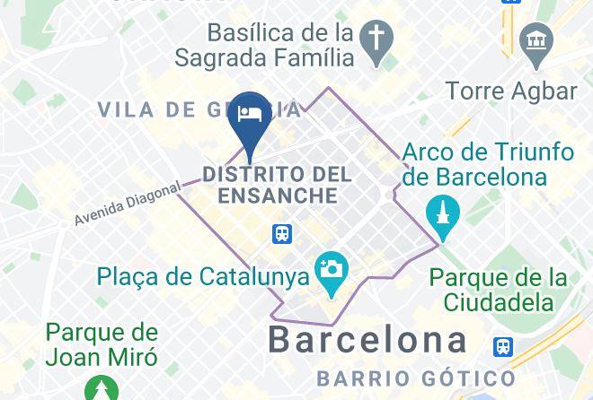 Barcelona - Good Home Paseo De Gracia Maps