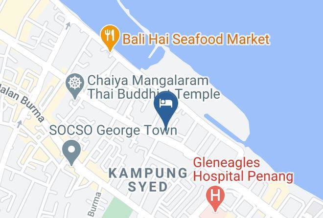 Georgetown - Goodhope Hotel Jalan Kelawai Penang Maps
