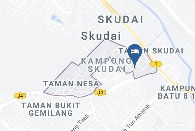 Johor Bahru - Goodhope Hotel Skudai Johor Maps