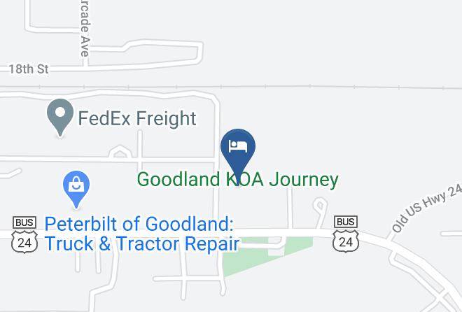 Sherman - Goodland Koa Journey Maps