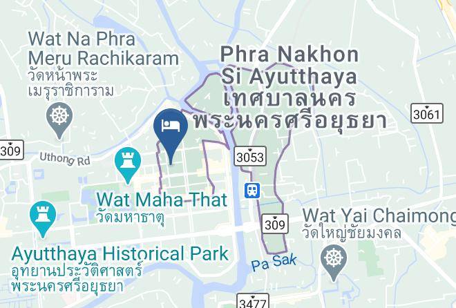 Amphoe Phra Nakhon Si Ayutthaya - Goodmorning By Tamarind Maps