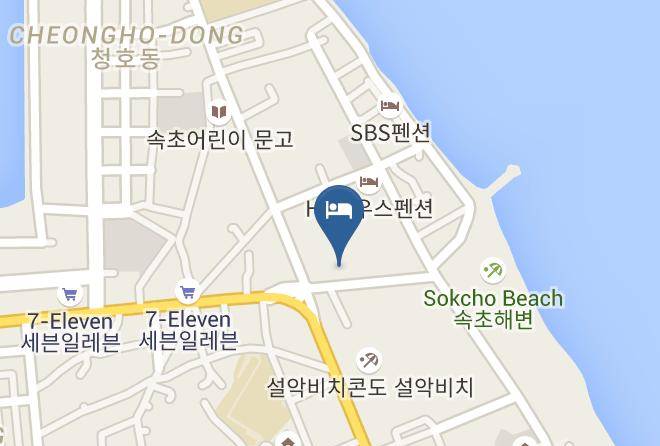 Sokchosi - Goodmorning Family Hotel Maps