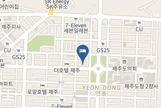 Jejusi - Goodmorning Tourist Hotel Maps