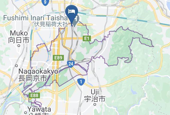 Kyoto City Fushimi Ward - Goodsleep Ya Maps