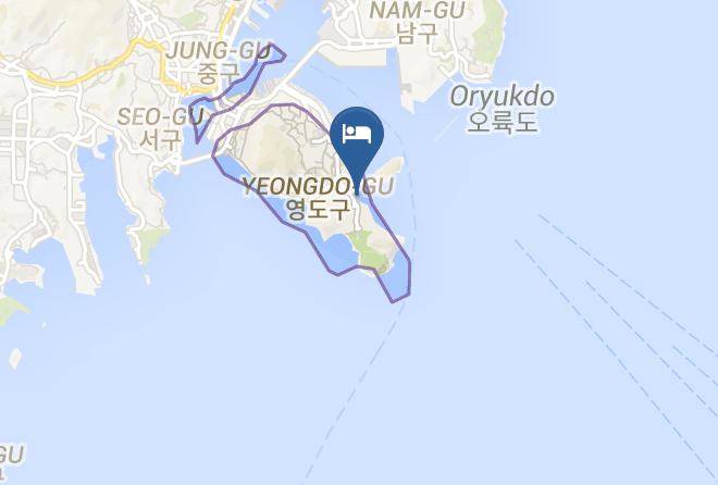 Yeongdogu - Goodstay Beach Motel Maps
