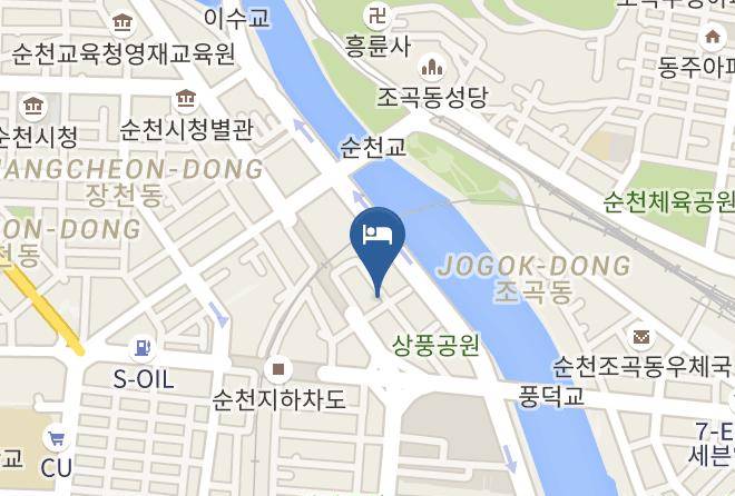 Suncheonsi - Goodstay Brown Hotel Maps