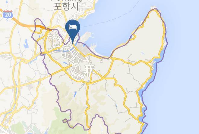 Namgupohangsi - Goodstay Eco Hotel Maps