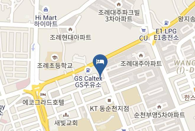 Suncheonsi - Goodstay Nobless Hotel Suncheon Maps
