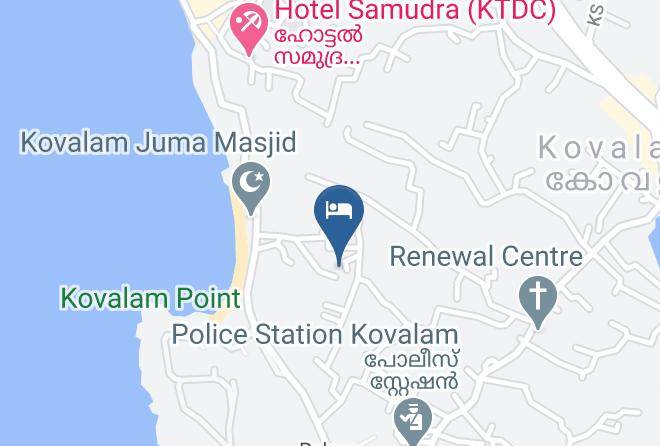 Neyyattinkara - Gopal's Ayurvedic Beach Resort & Research Centre Maps