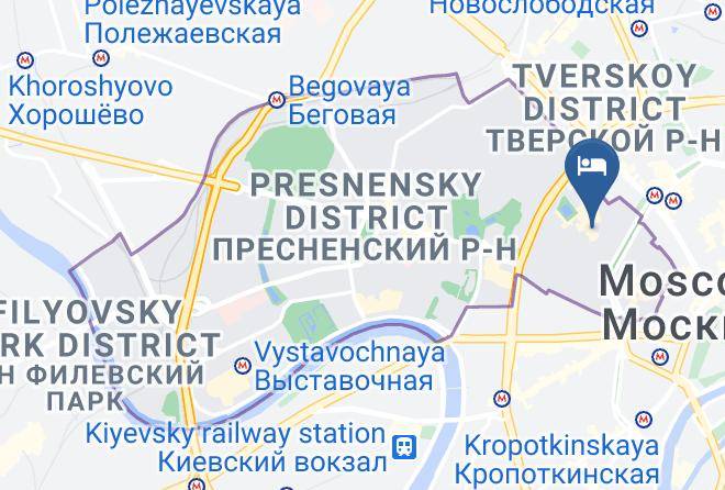 Moscow - Gor'koff Mini Otel' Maps