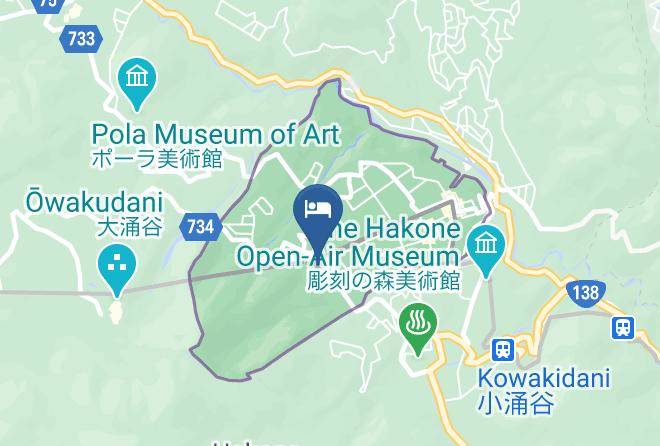 Hakone Townashigarashimo District - Gora Hanaougi Maps