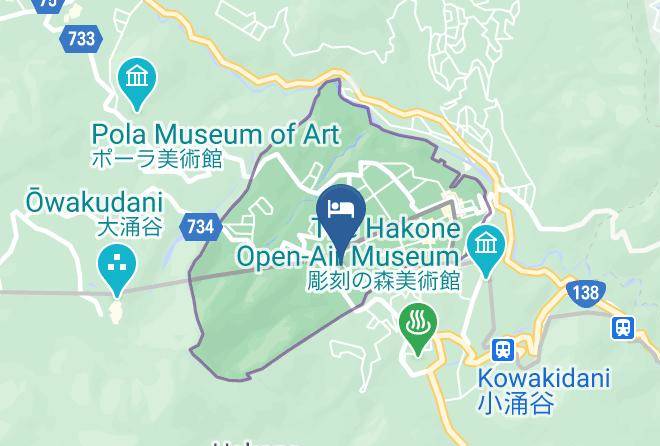 Hakone Townashigarashimo District - Gora Saryo Maps