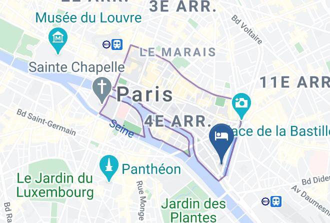 Paris - Goralska Residences Paris Bastille Maps