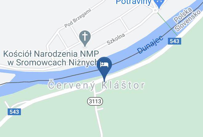 Kezmarok - Goralska Restauracia Cerveny Klastor Maps