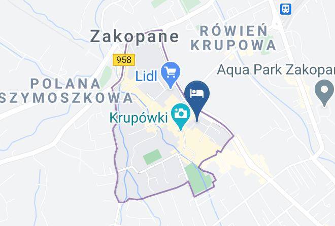 Tatrzanski - Goralski Domek Walus Krupowki Maps