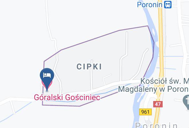 Tatrzanski - Goralski Gosciniec Maps