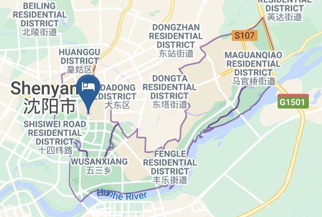 Shenyang - Gorden Brilliance Hotel Maps