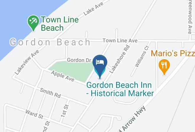 Berrien County - Gordon Beach Inn Maps