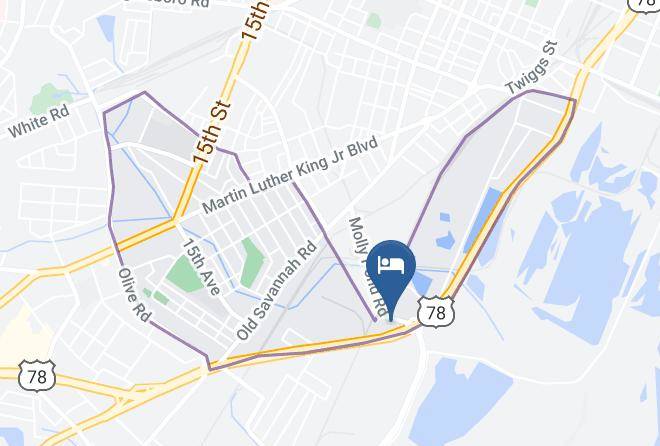 Richmond - Gordon Inn And Suites Augusta Maps