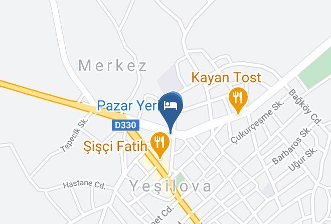 Yesilova - Gorenser Otel Maps