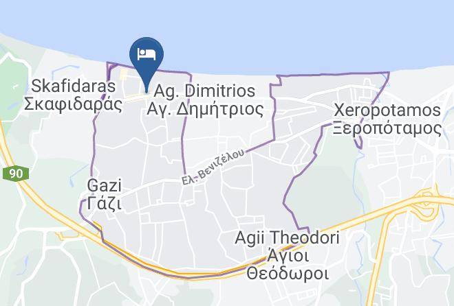 Iraklion - Gorgona Hotel Maps