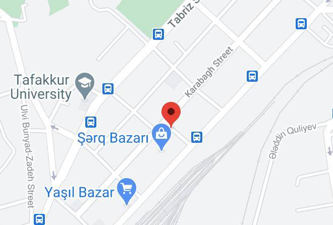 Baki - Gorgud Panoramic Restaurant Maps
