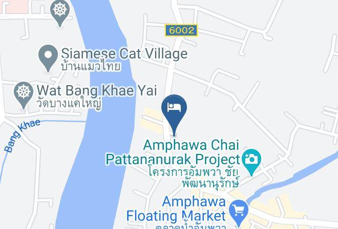 Amphoe Amphawa - Gorillas Amphawa Resort Maps