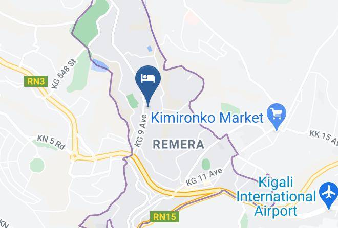 Kigali - Gorillas Golf Hotel Maps