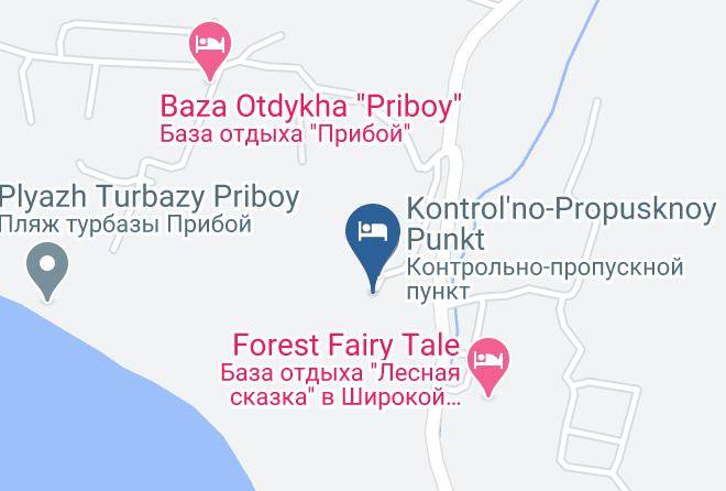 Novorossiysk - Gorizont Baza Otdykha Maps
