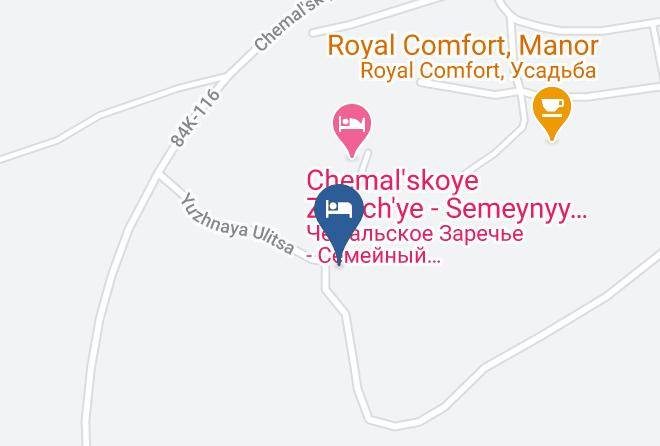 Chemalsky District - Gorki Baza Otdykha Maps