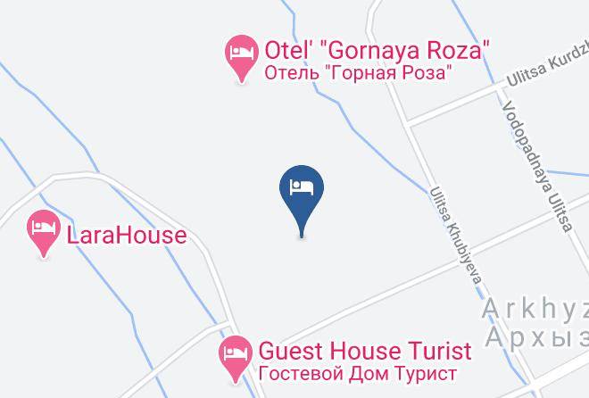 Zelenchuksky District - Gornaya Dolina Gostevoy Dom Maps