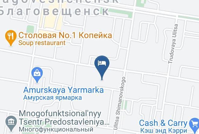 Blagoveshchensk - Gornyak Sanatoriy Maps