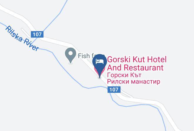 Rila - Gorski Kut Hotel And Restaurant Maps