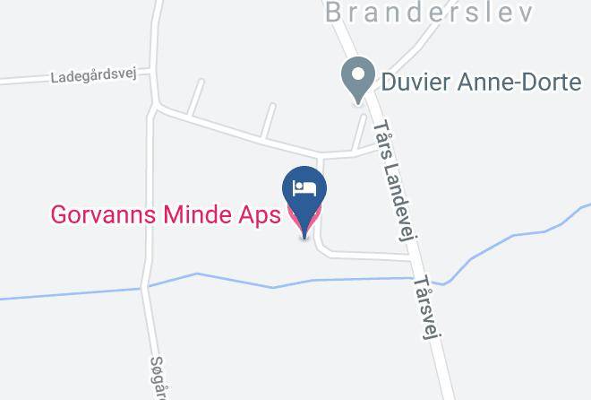 Branderslev - Gorvanns Minde Aps Maps