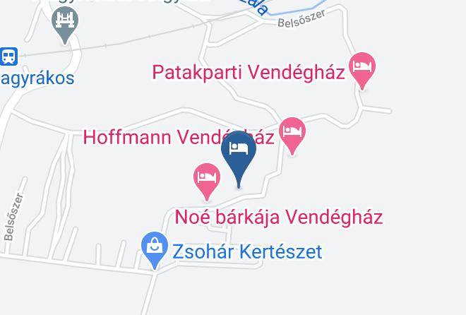 Nagyrakos - Gorza Vendeghaz Maps