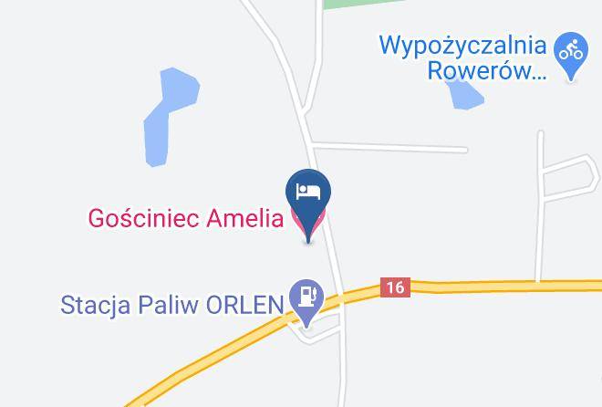 Mragowski - Gosciniec Amelia Maps