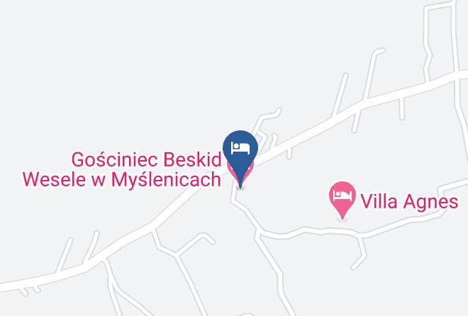 Myslenicki - Gosciniec Beskid Wesele W Myslenicach Maps
