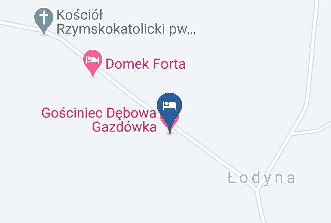 Bieszczadynty - Gosciniec Debowa Gazdowka Maps