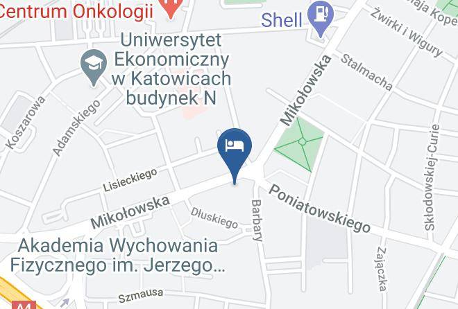 Katowice - Gosciniec Franz Josef Maps