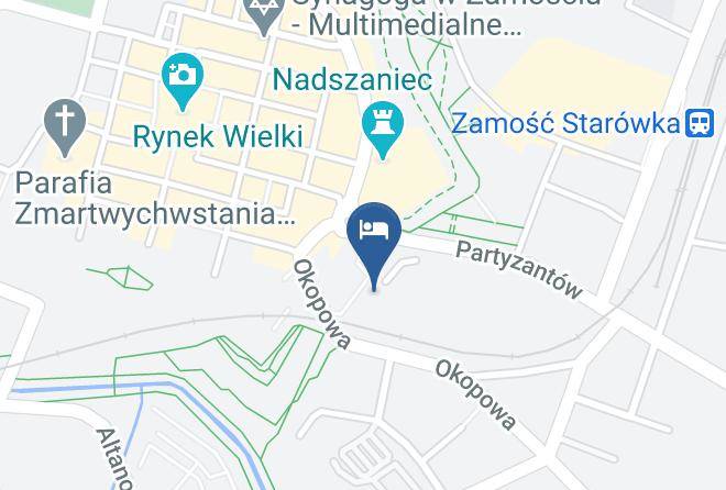Zamosc - Gosciniec Kanclerz Maps