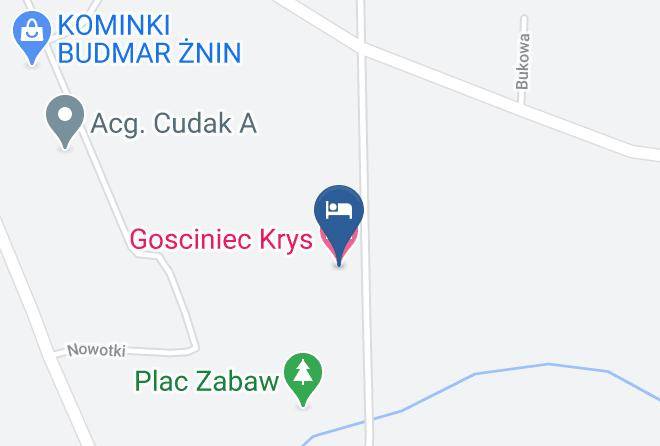 Zninski - Gosciniec Krys Maps