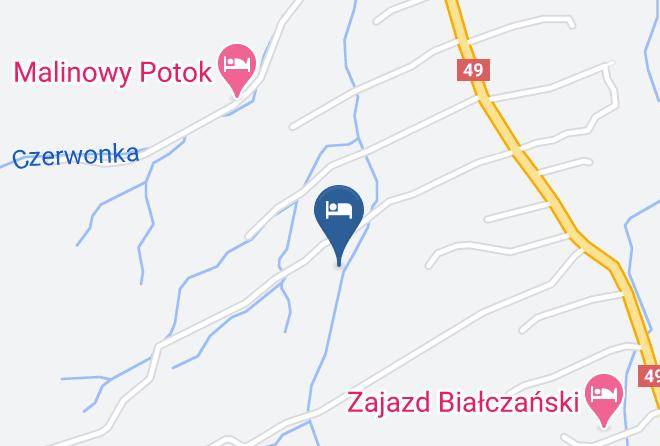 Gosciniec Na Brzyzku Bialka Tatrzanska Ul Srodkowa 106c Map