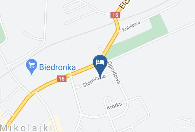 Mragowski - Gosciniec Nika Maps