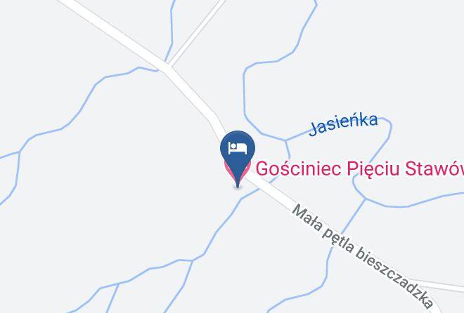 Bieszczadynty - Gosciniec Pieciu Stawow Maps