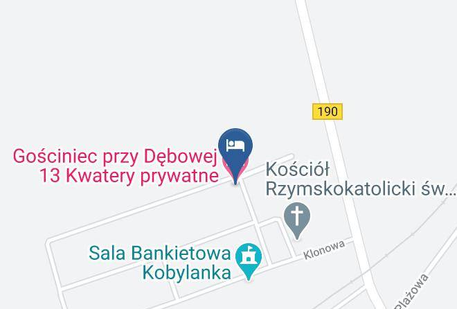 Wagrowiecki - Gosciniec Przy Debowej 13 Kwatery Prywatne Maps