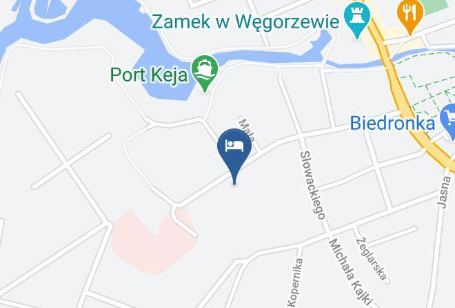 Wegorzewonty - Gosciniec Przy Kei Maps