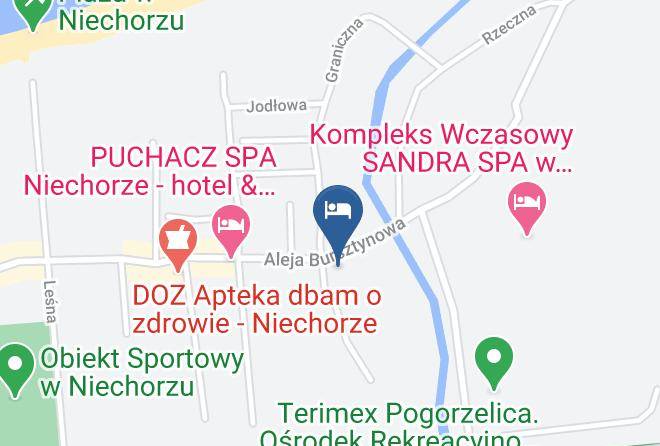 Gosciniec Ptasi Zaulek Map