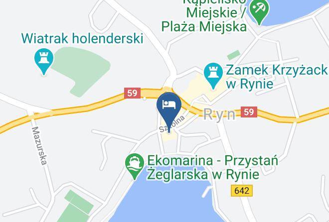 Gizycki - Gosciniec Rynski Mlyn Maps