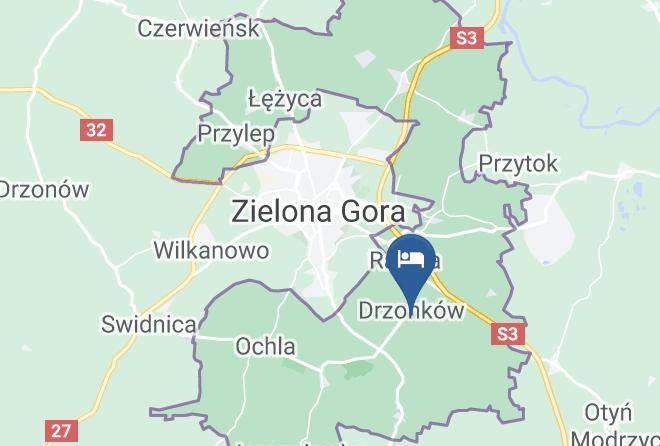 Zielona Gora - Gosciniec Sloneczny Maps